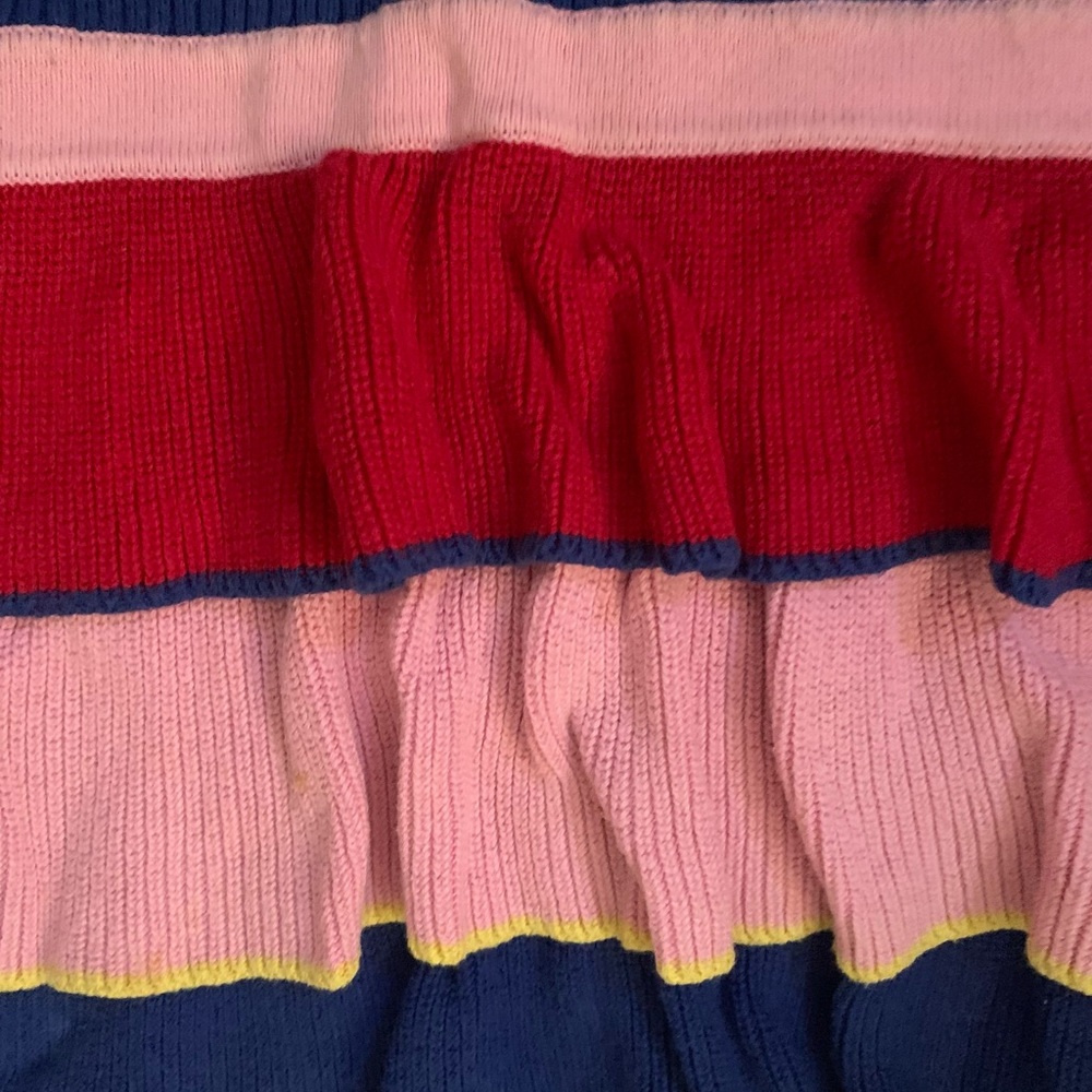 Hanna Andersson Knit Cotton Ruffle Dress 5 - Picture 3 of 4